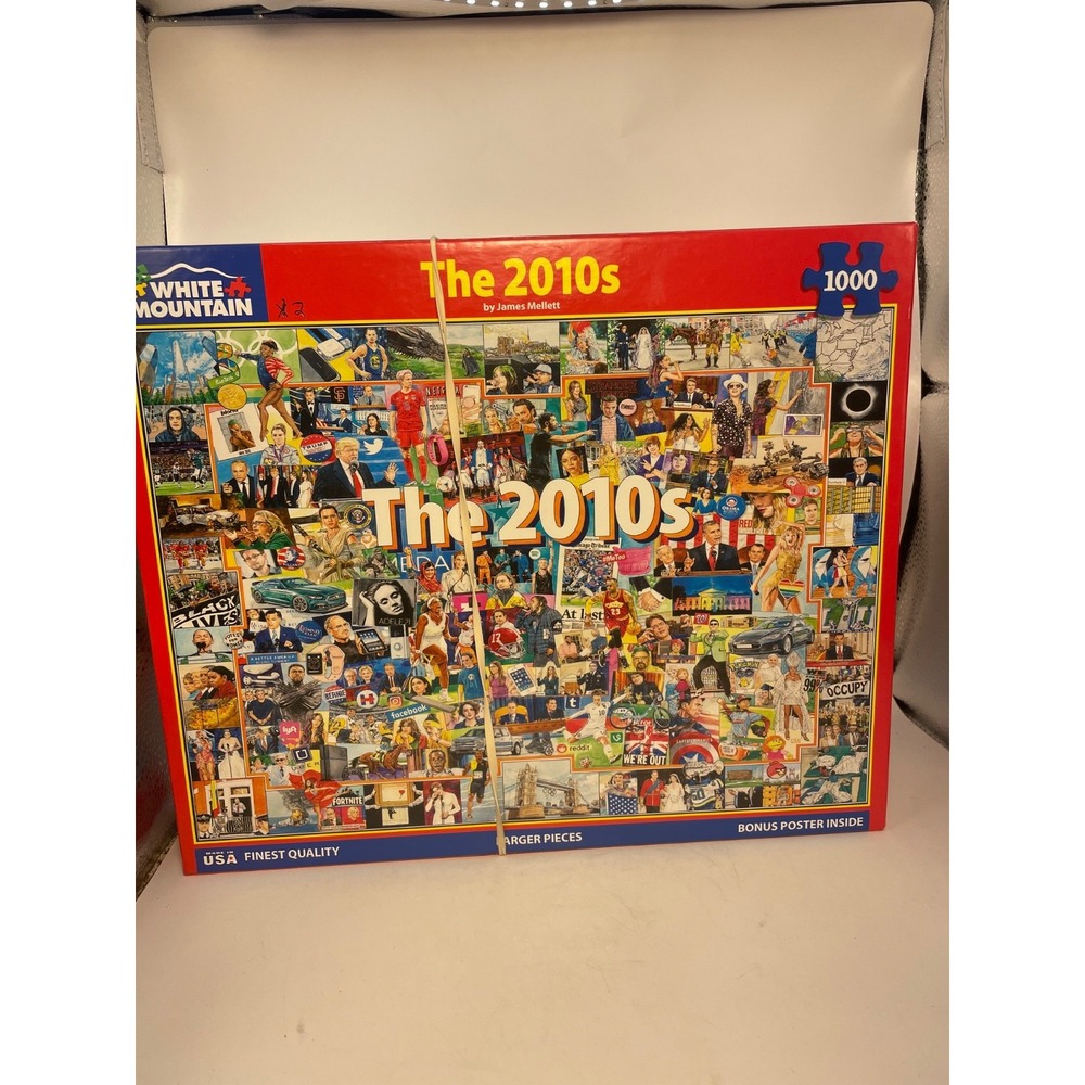 White Mountain 1000 Piece Puzzle The 2010's